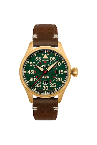 Avı-8 Hawker Hurricane Clowes Av-4097-04 Otomatik Erkek Kol Saati Altın
