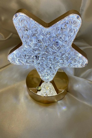 Masa Gece Lambası Led 3 Renk Büyük Boy Yıldız