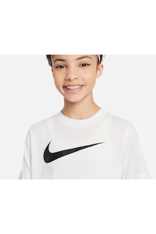 Nike Dri-fit Park Çocuk Tişört Beyaz Cw6941-100 Beyaz