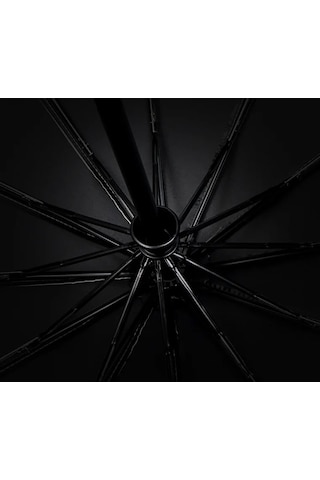 12 Telli Otomatik Şemsiye Siyah