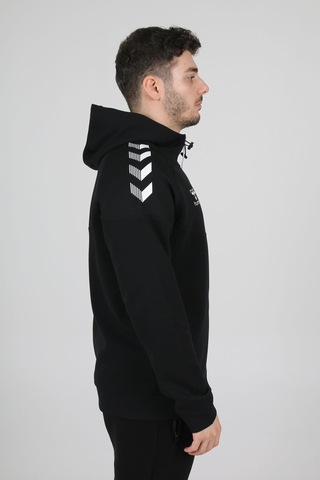 Hummel Armin Pro Pamuklu Sweatshirt Siyah