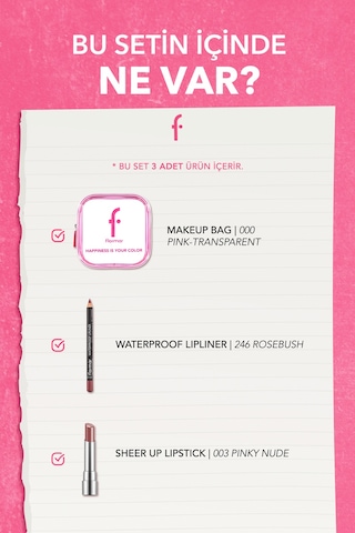 Flormar Lip Perfect Set 2 Li Dudak Makyaj Seti SET215
