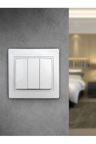 Intro Üçlü Anahtar Plano 250v 123714519