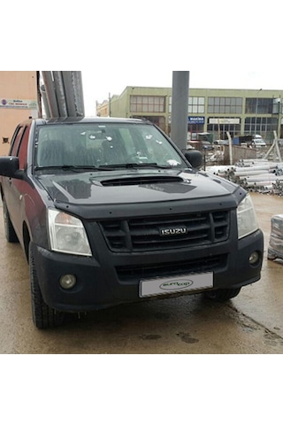 Eurocap Isuzu D-Max Ön Kaput Koruyucu Rüzgarlık 3Mm Abs 2006-12