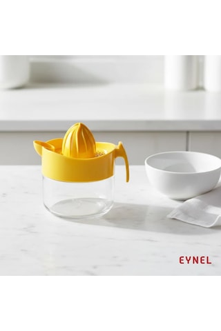 Limon Sıkacağı, Cam Hazneli Limon Sıkma Aleti, Limon Sıkıcı 300 Ml Yeşil Çok Renkli