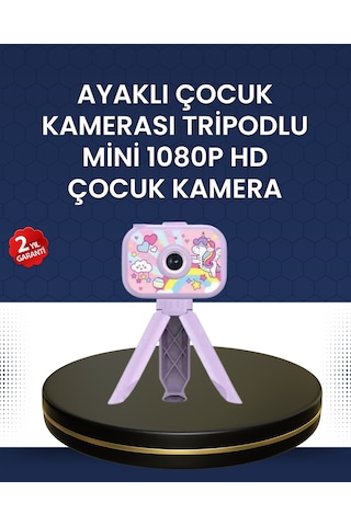 Çocuklara Özel Tripodlu Kamera 27 Çerçeve Ve 10 Ayna Efekti