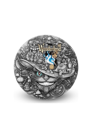 Agakulche Alice Harikalar Diyarı Gümüş Sikke Coin