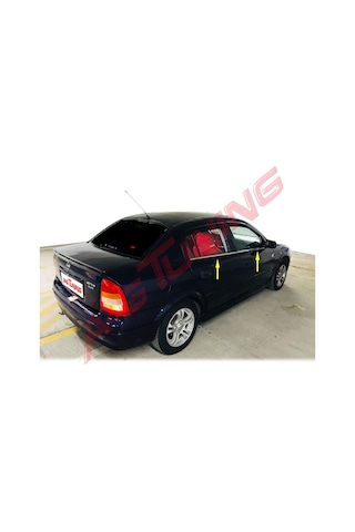 Opel Astra G Sedan Krom Cam Çıtası Tk 2001-2009 4Prç Paslanmaz Ç