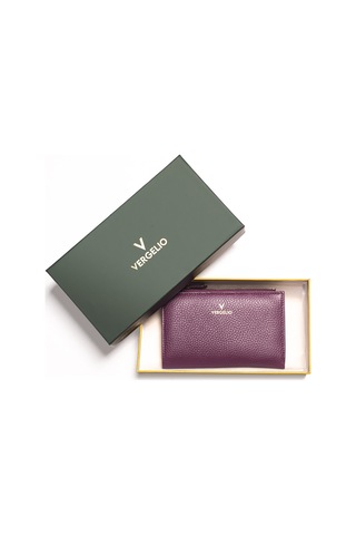 Purple Cüzdan & Kartlık Kadın 2804 Vergelio Flother Wallet Card Holder Mor