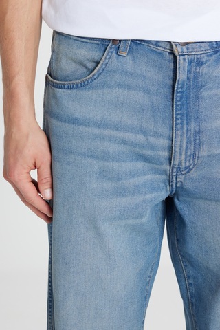 Wrangler Pamuk Loose Fit Rahat Kesim Cepli Jean Kot Denim Pantolon Mavi