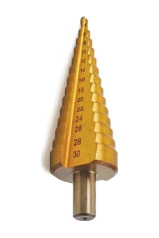 Gfb Kademeli Matkap Ucu Hss Kozalak Titanyum 4mm-32mm