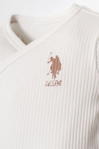 U.s. Polo Assn. Kız Bebek Beyaz Hastane Çıkışı 5 Li Set 5274-50064 Beyaz