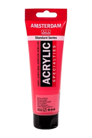 Amsterdam Standart Akrilik Boya 120ml Metallic Red / 832 Diğer