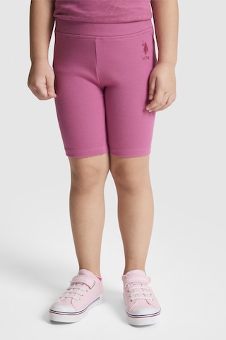 U.s. Polo Assn. Kız Çocuk Fuşya Tayt 50325667-vr023 Fusya