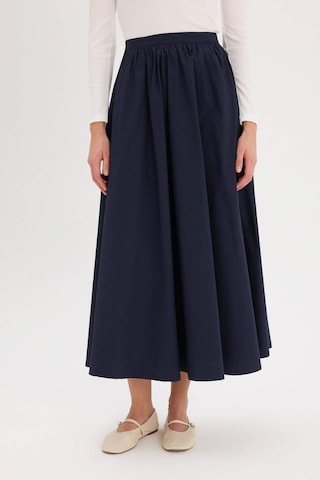 DeFacto A Kesim Basic Düz Poplin Maxi Tesettür Etek E4369AX25SPNV28