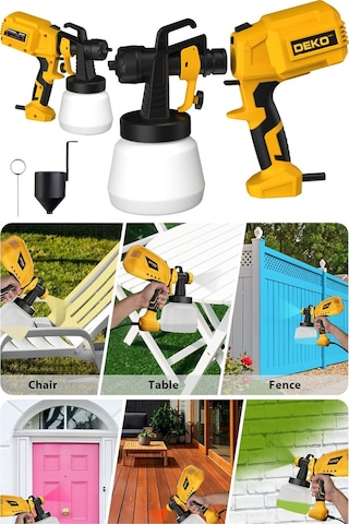Deko SBT5000W Basınçlı Boya İlaç Dezenfektan Püskürtme Makinesi