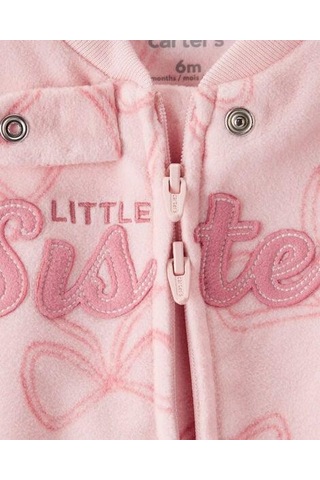 Kız Bebek Polar Tulum Ctr-1t610510 Pembe