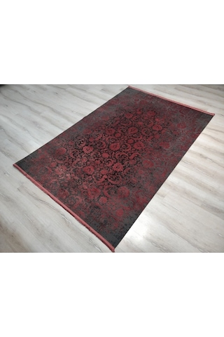 Eko Halı Cordoba Db02 Antrasit Burgundy 160X230 Cm