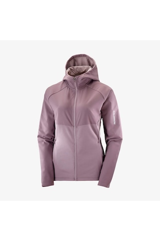 Salomon Runlife Kadın Mor Koşu Sweatshirt - Lc2130500 Mor