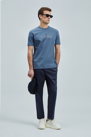 Lufian Erkek T Shirt 111020240 Koyu Mavi Koyu Mavi