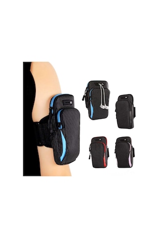 Youtek Pembe Yıldız Desenli Spor Kolluk Çantası - Su Geçirmez Universal Telefon Koruyucu Kolluk, Koşu, Bisiklet, Spor Ve户外活动 İçin Uygun Pembe