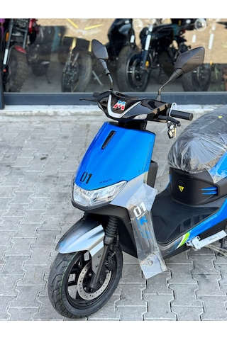 Mobilette Tiger 12000 2024 Elektirikli Motosiklet Mavi
