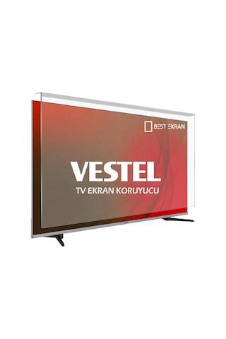 Vestel Uyumlu 58u9500 Tv Ekran Koruyucu - 58" İnç 146 Kırılmaz