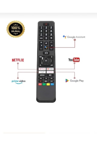 Vestel Uyumlu Akıllı Tv Kumandası Ses Komutlu
