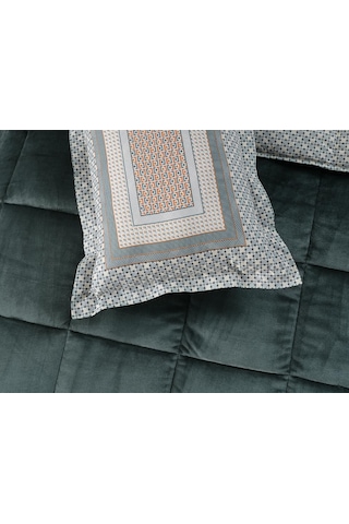 Doqu Home Venüs Next Comforter Set Çift Kişilik Yeşil
