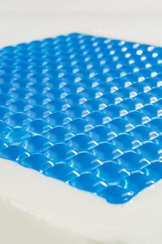 Double Jelli Visco Tekerlekli Sandalye Minderi Visko Kare Oturma Minderi 45 43 7cm