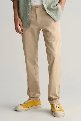 Gant Erkek Bej Pantolon Slim Fit Bej