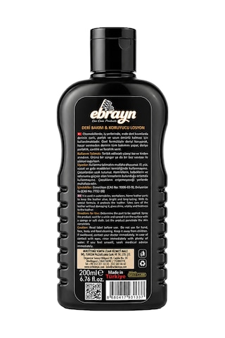 Ebrayn Deri Bakım Ve Koruyucu Losyon 200 Ml - Derinlemesine Yenileyici Şartlandırıcı