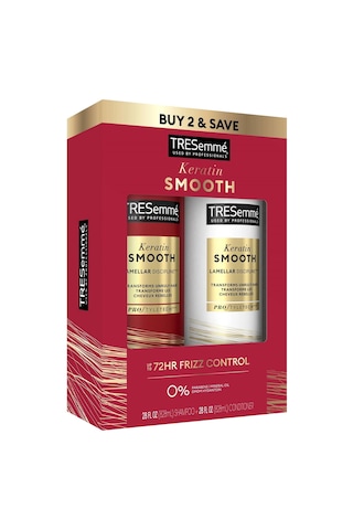 Tresemme Keratin Smooth Kabarma Karşıtı Şampuan + Saç Kremi 2 x 828 ML