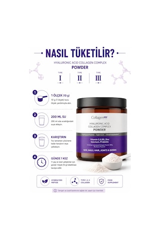 Collagen Forte Platinum Hyaluronic Acid Biotin & Collagen 300 G