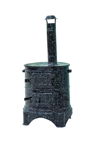 Conforde Emaye İki Kapaklı Mangal, Saç Kavurma Ve Kamp Sobası