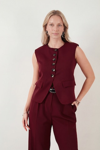 Lela Bayan Yelek 6521194 Bordo Bordo