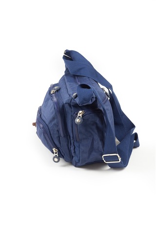 Krinkıl / Klinkır Su Geçirmez Kumaş Çok Gözlü Çapraz Kol Ve Omuz Postacı Çantası 116g Lacivert