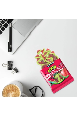 Candy Break Sour Watermelon Karpuz Aromalı Ekşi Yumuşak Şeker 113 G
