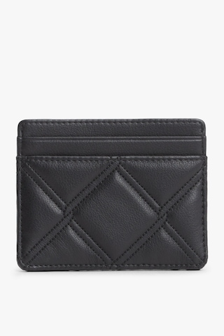 Tommy Hilfiger Th Femınıne Cardholder Kadın Siyah Cüzdan - Aw0aw18700