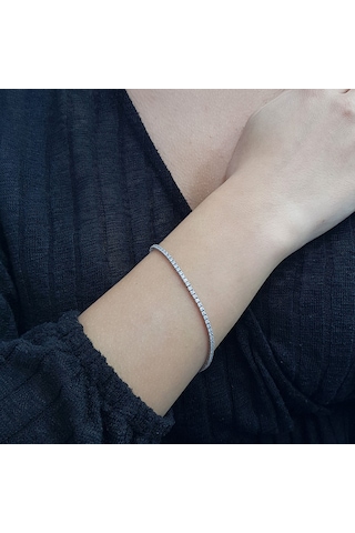 Lova 1,75 Karat Pırlanta Su Yolu Bileklik - 4040008