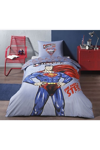 Özdilek Superman Light Tek Kişilik Lisanslı Çocuk Nevresim Takımı