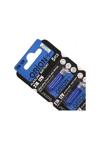 Orion 27A 12V Alkalin Blister Pil 5'li