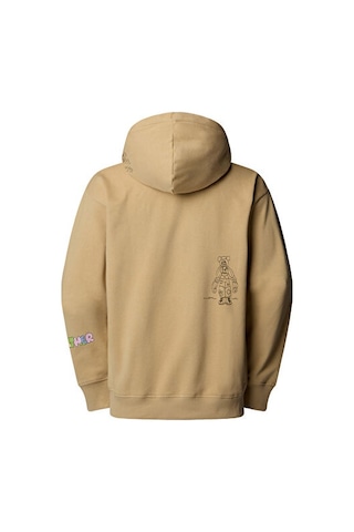 The North Face U Mountain Cleanup Oversized Hoodie Unisex Outdoor Sweatshirts Nf0a8c2vlk51 Haki Haki