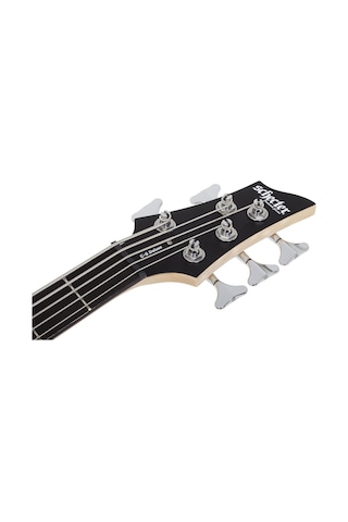 Schecter C-5 Deluxe 5 Telli Bas Gitar Satin Black