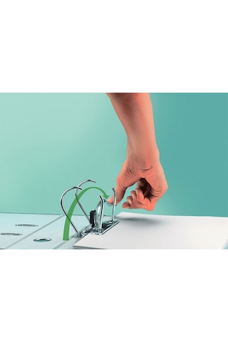 Leitz Kırmızı Büro Klasörü Dar  1015t