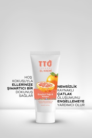 Tto Thermal El Kremi – Greyfurt Yağı & Kolajen (50 Ml)