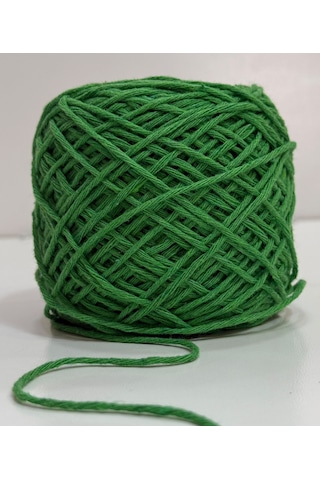Dmr Natural Cotton - Koton Ip Pamuklu Elörgü Ipi 100gr - Yeşil