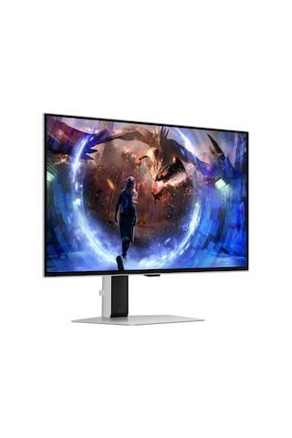Samsung Uyumlu Odyssey G6 Ls27dg602suxuf 27" 0.03 Ms Oled 2k Pivot 360 Hz Oyuncu Monitörü - Teşhir