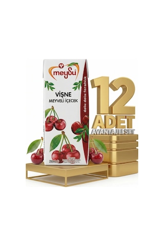 Meysu Nektar Vişne 12x200 Ml