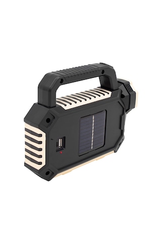 Ayt Powermaster 3 Modlu 54 Smd Ledli Taşınabilir Solar Güneş Enerjili Kamp Lambası Aydınlatma Işıldak El Feneri